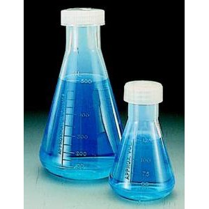 PMP Erlenmeyer Flasks with Screw Closure