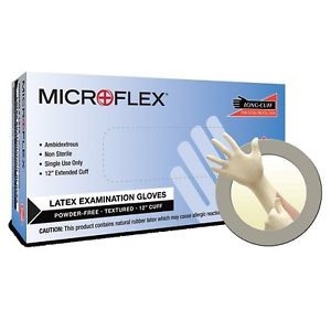 L91 Powder-Free Latex Gloves w/ Extended Cuff