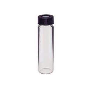 KIMBLE® Glass Sample Vials with PTFE-Silicone Septa & Open-Top PP Caps