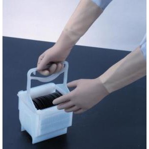 Trionic® E-194 Cleanroom Latex Acid Gloves. MAPA Spontex