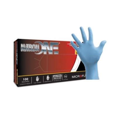 Nitron One Lightly-Powdered Nitrile Gloves