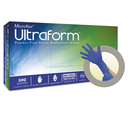 Ultraform Powder-Free Nitrile Gloves