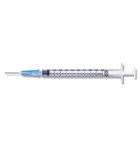 Disposable 1 ml TB Syringes with Needles | Cap. (ML) : 1 | Needle Gauge x L (IN)