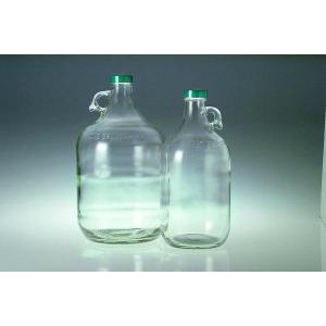 Clear Glass Jug Style Bottles With Caps