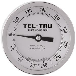 Dial Thermometers, 2" Face with 2-1/2" Stem