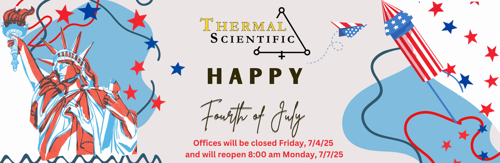 Fourth of July Banner
