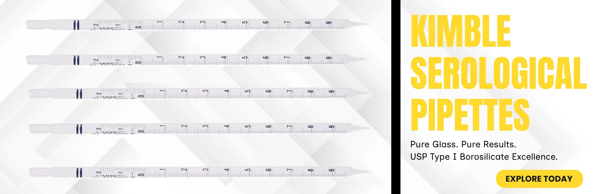 Kimble serological Pipettes