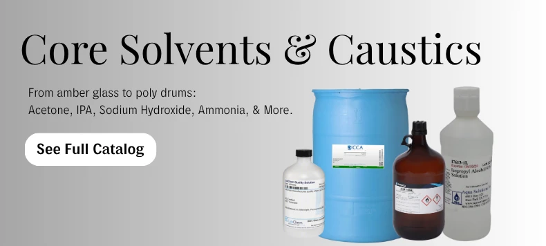 Solvents & Caustics